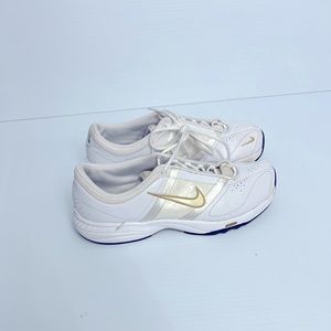 Nike 318682-111 Cross Trainers size 8 white gold